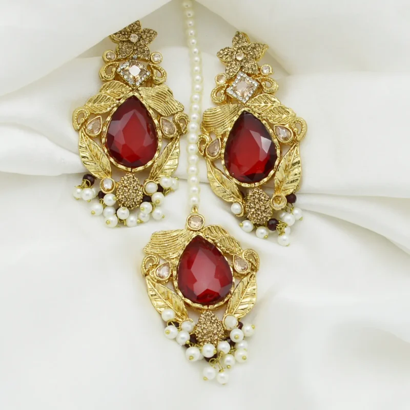 Egyptian Designer Earring & Tikka Article 1