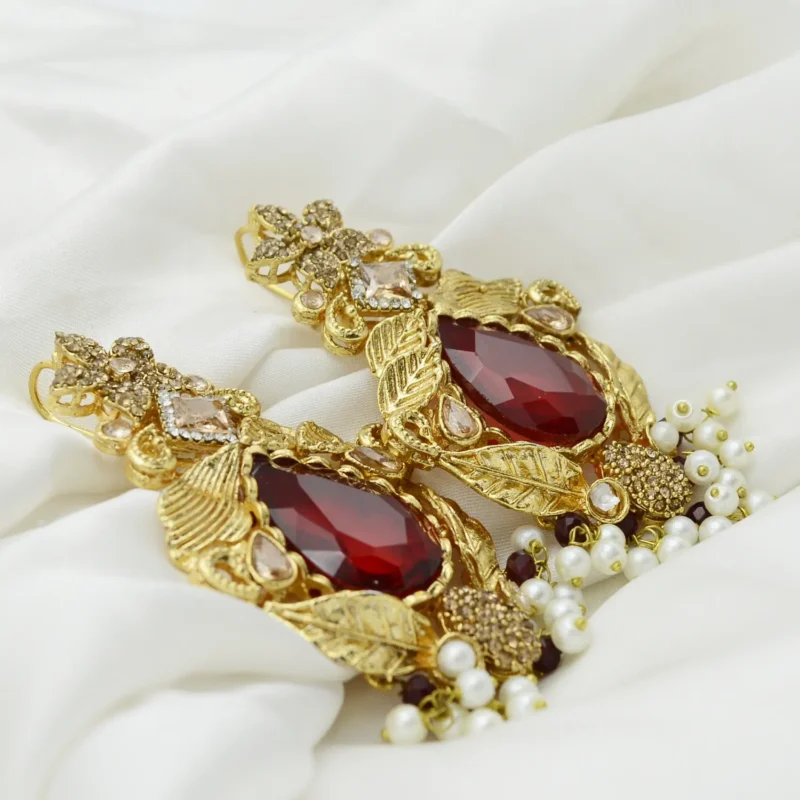 Egyptian Designer Earring & Tikka Article 1 - Image 3