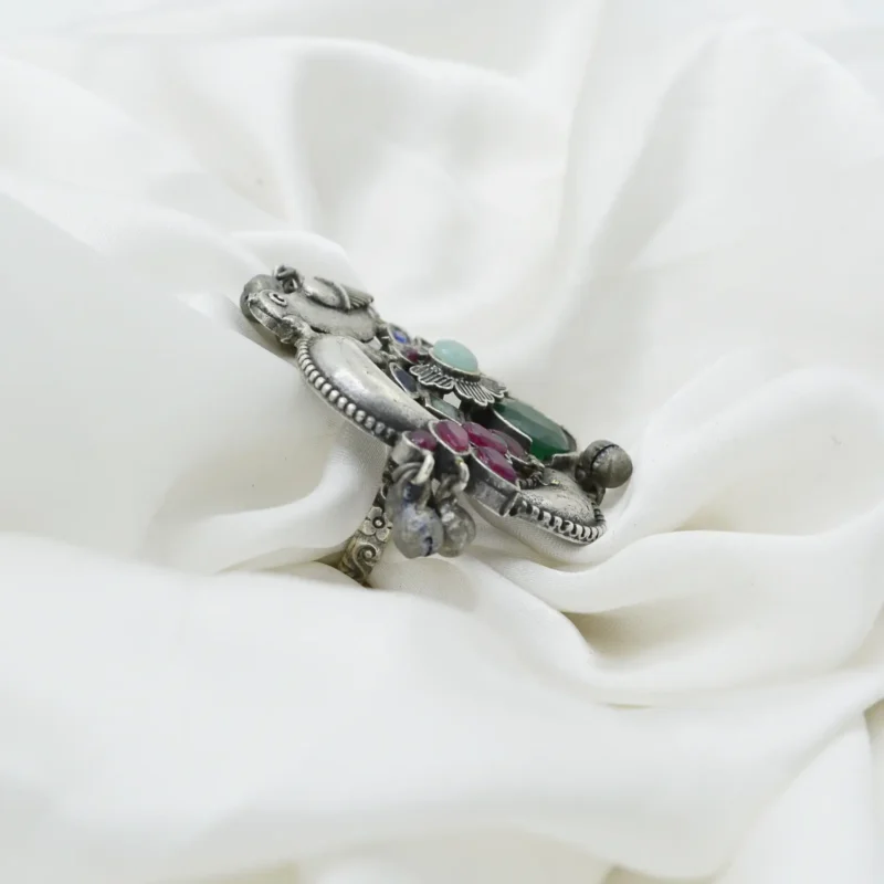 Antique Oxidized Oversized Ring Article 29 - Image 2
