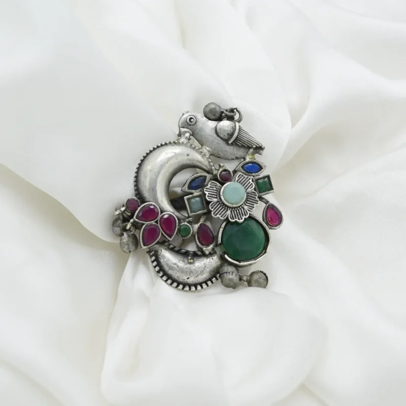 Antique Oxidized Oversized Ring Article 29