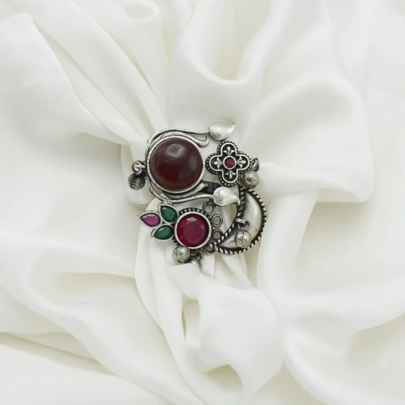 Antique Oxidized Oversized Ring Article 32