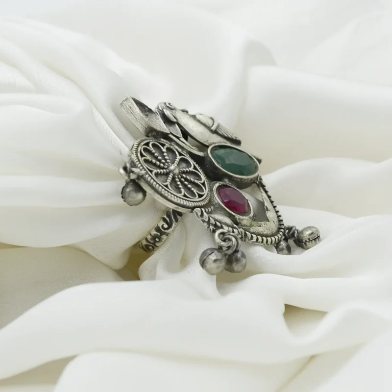 Antique Oxidized Oversized Ring Article 33 - Image 2