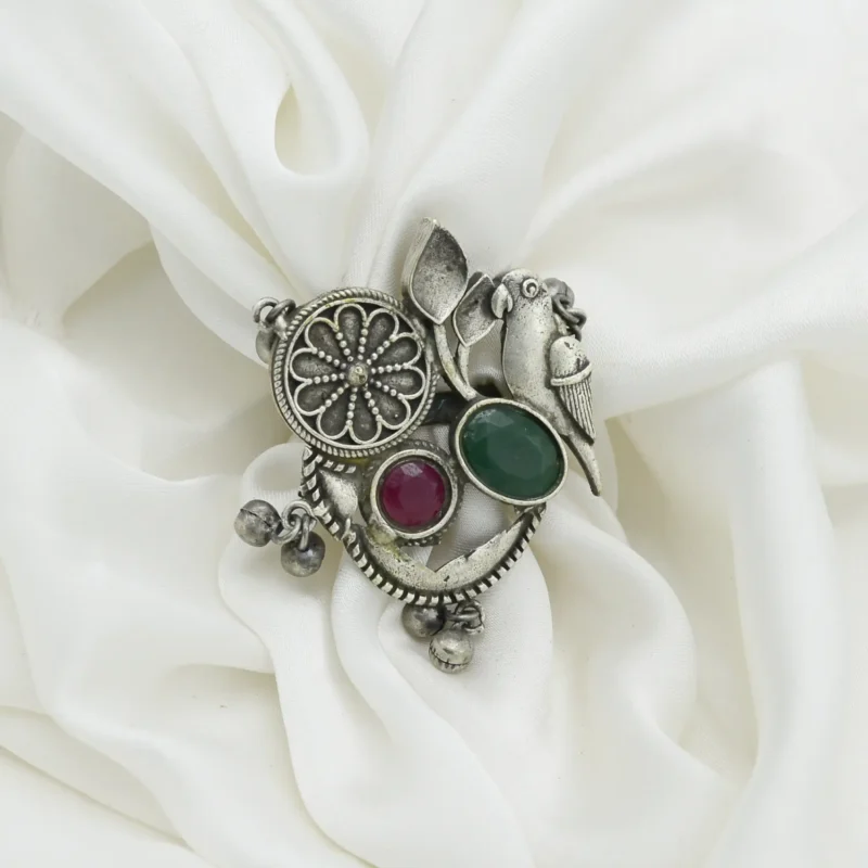 Antique Oxidized Oversized Ring Article 33
