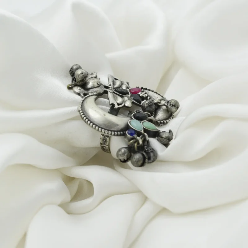 Antique Oxidized Oversized Ring Article 38 - Image 2