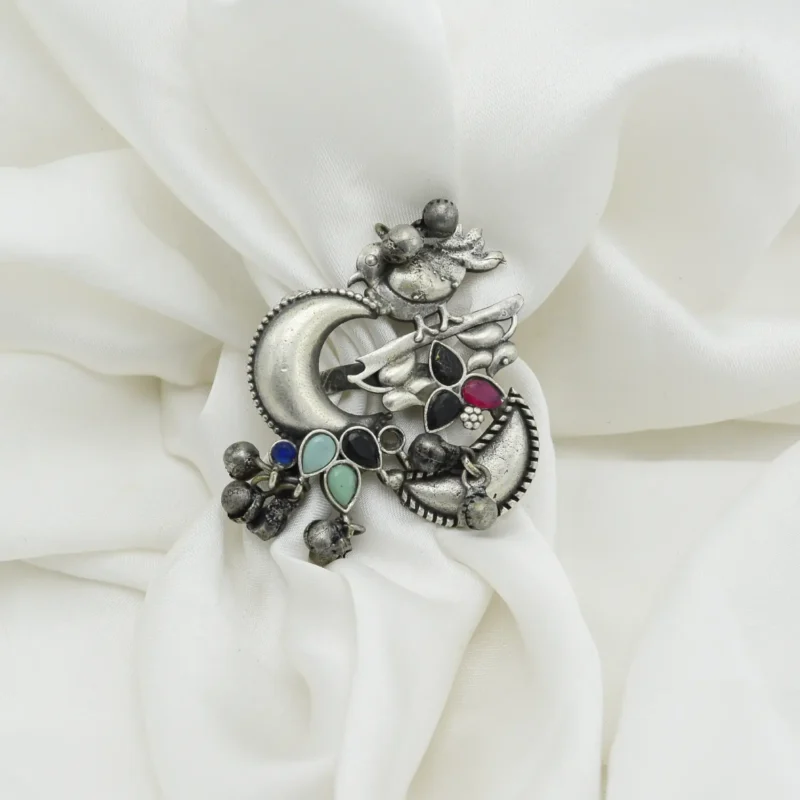 Antique Oxidized Oversized Ring Article 38