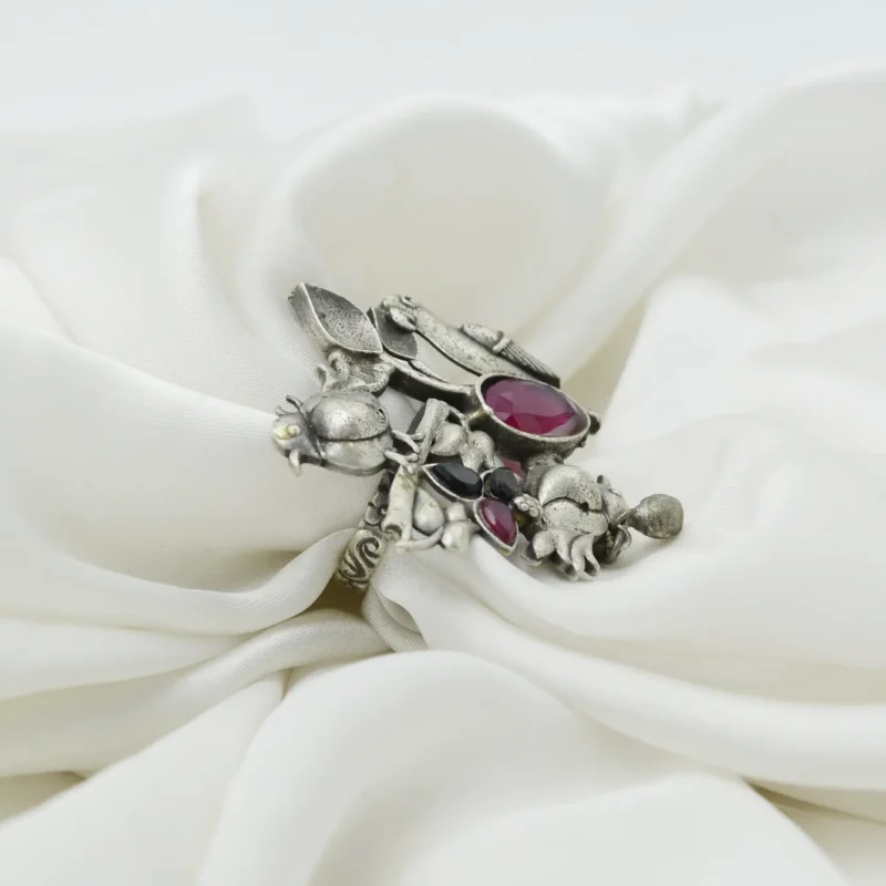 Antique Oxidized Oversized Ring Article 40 - Image 2