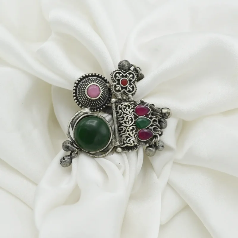 Antique Oxidized Oversized Ring Article 41