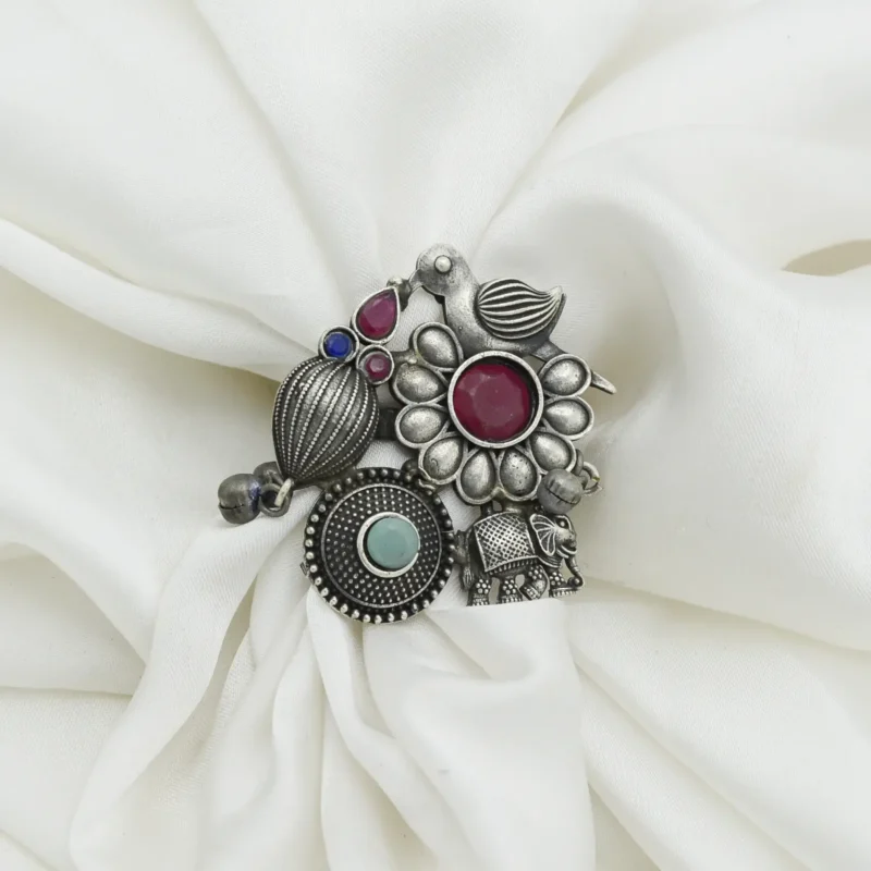Antique Oxidized Oversized Ring Article 45