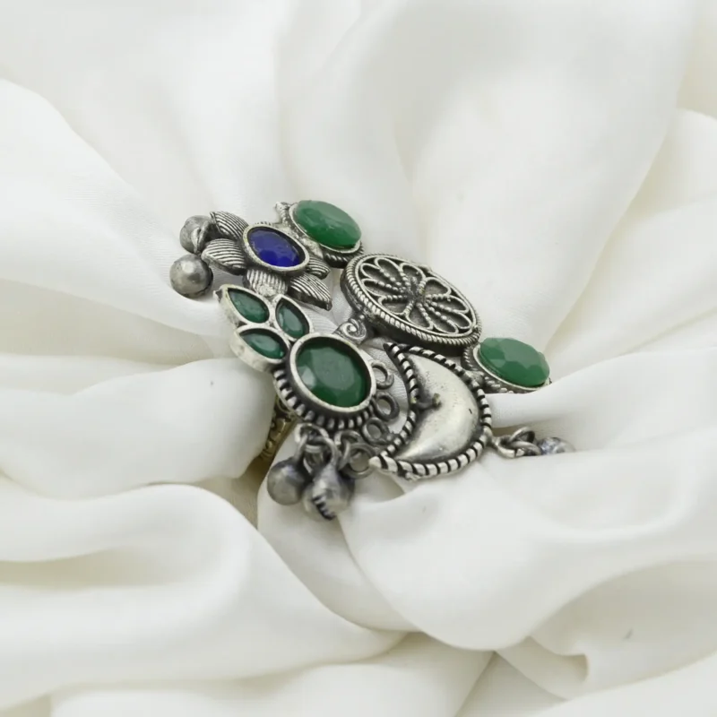 Antique Oxidized Oversized Ring Article 46 - Image 2