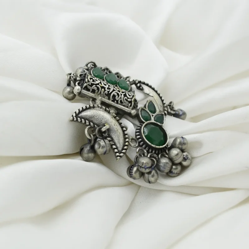Antique Oxidized Oversized Ring Article 48 - Image 2