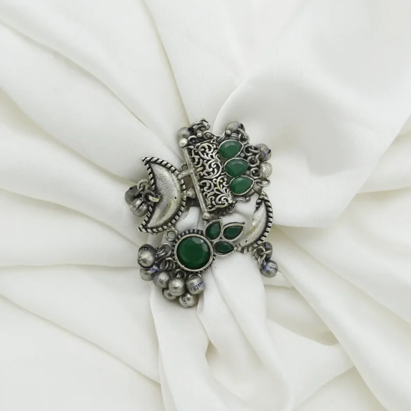 Antique Oxidized Oversized Ring Article 48