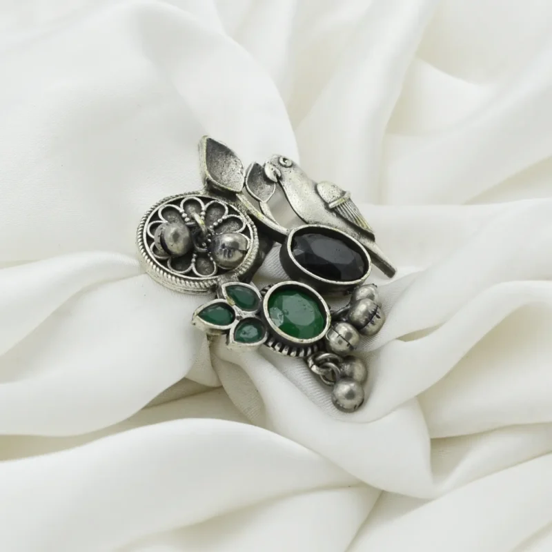 Antique Oxidized Oversized Ring Article 50 - Image 2