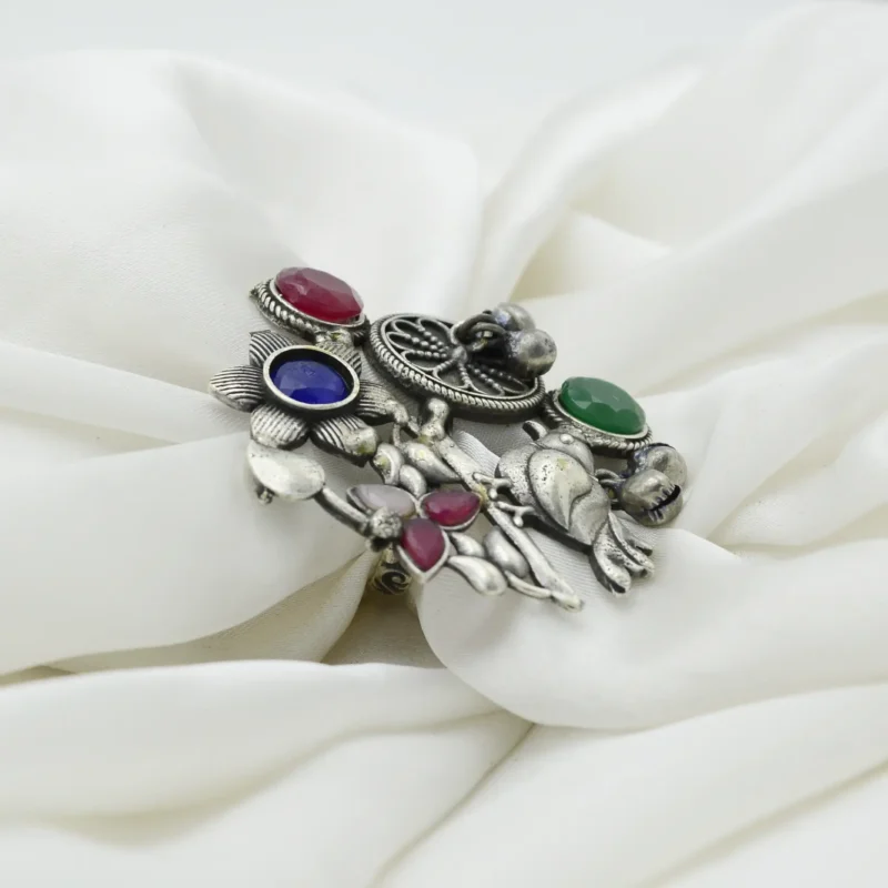 Antique Oxidized Oversized Ring Article 51 - Image 2