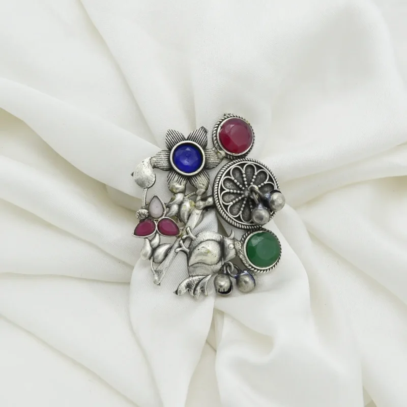Antique Oxidized Oversized Ring Article 51