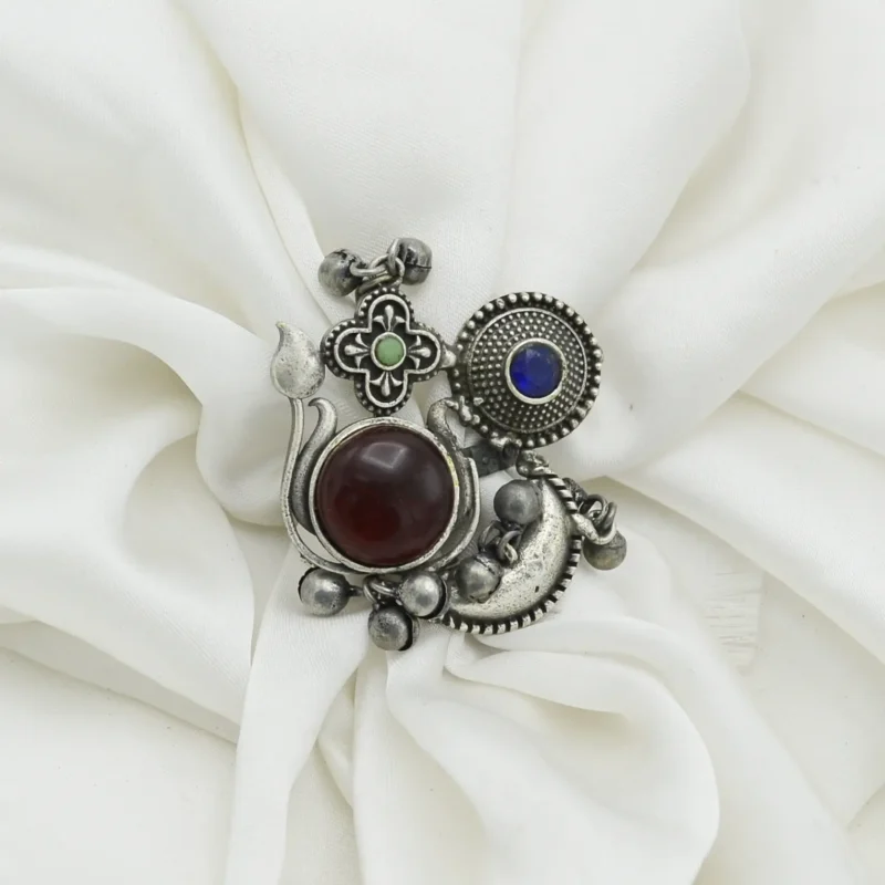Antique Oxidized Oversized Ring Article 52