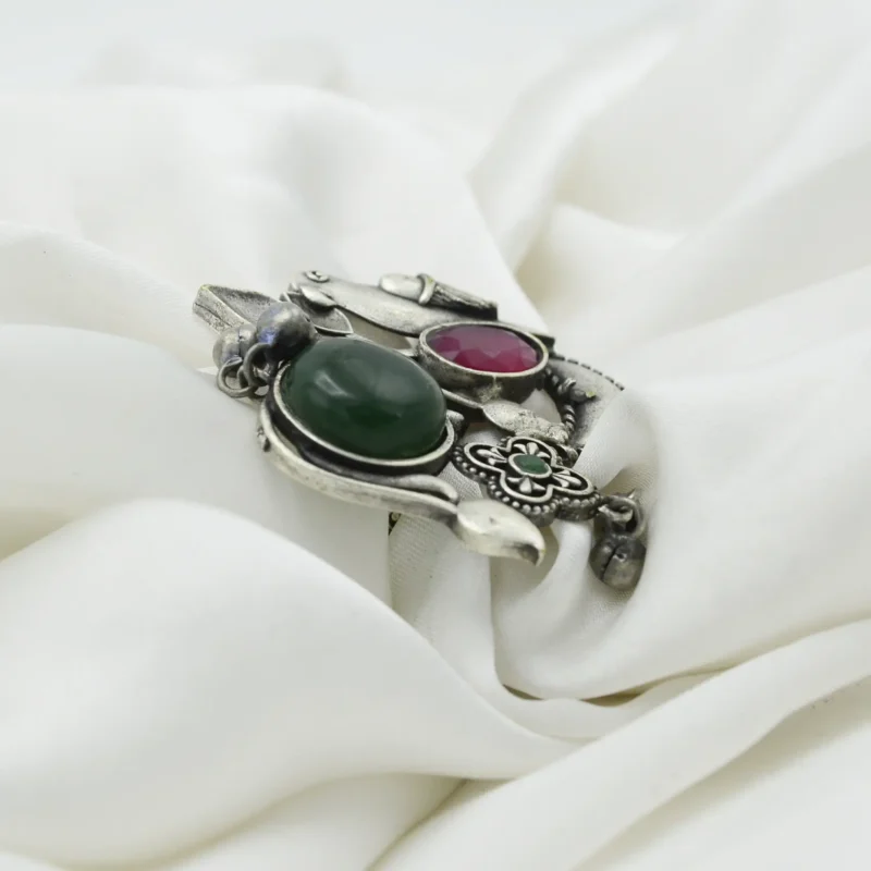 Antique Oxidized Oversized Ring Article 53 - Image 2