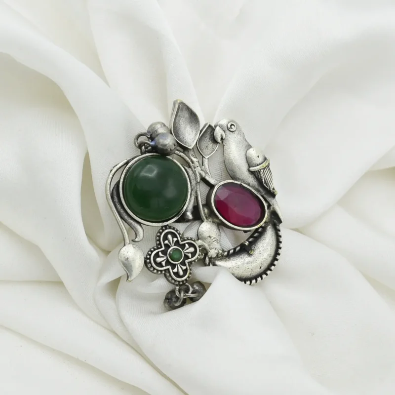 Antique Oxidized Oversized Ring Article 53
