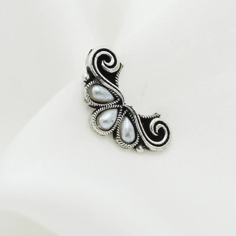 Antique Oxidized Nose cuff Article 86 - Image 2