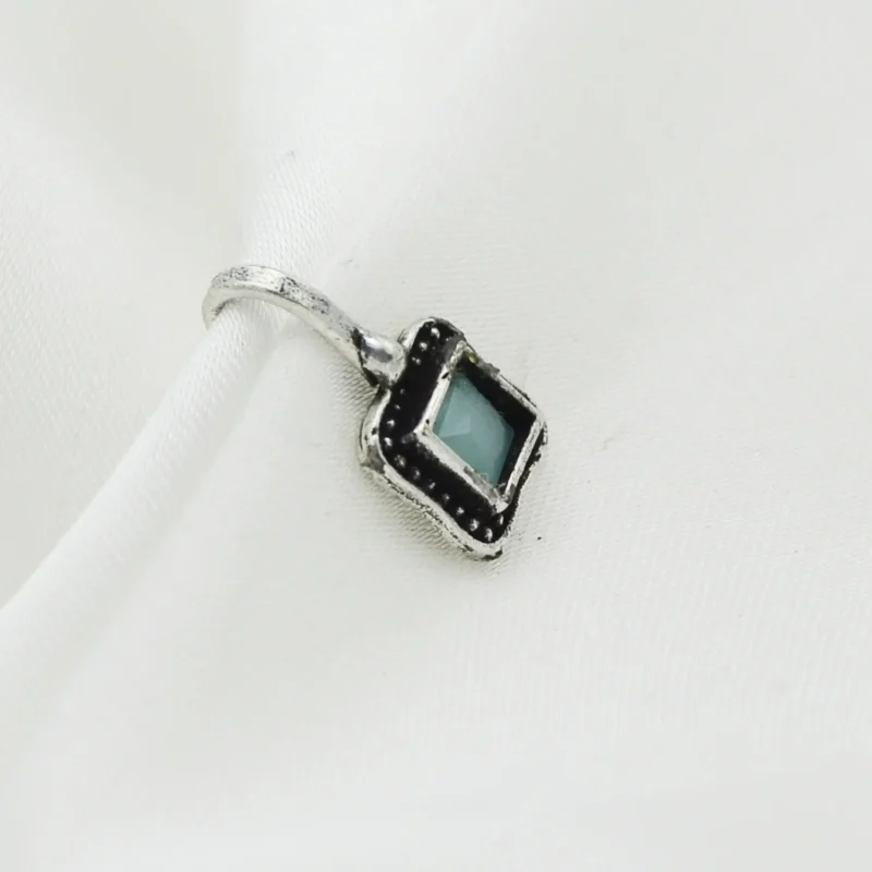 Antique Oxidized Nose cuff Article 90 - Image 2