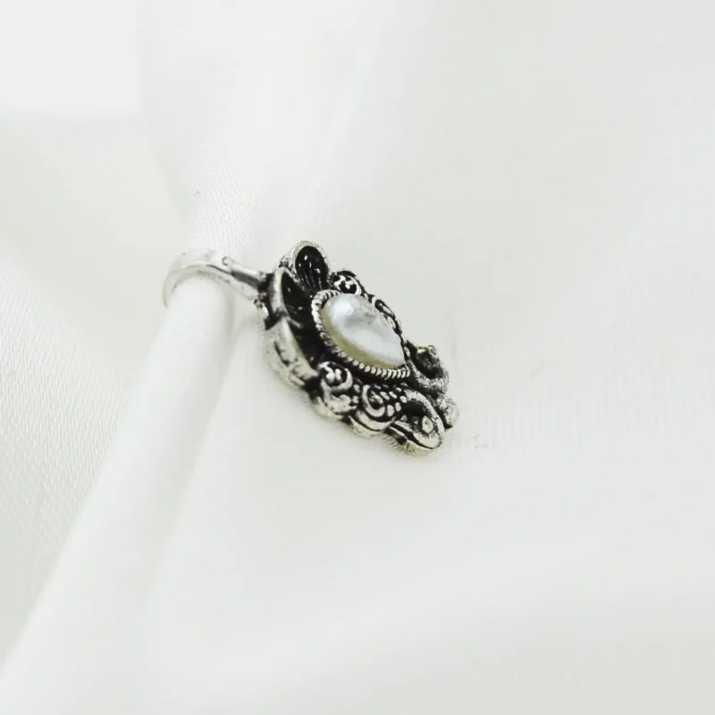 Antique Oxidized Nose cuff Article 93 - Image 2