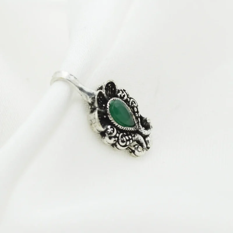 Antique Oxidized Nose cuff Article 94 - Image 2