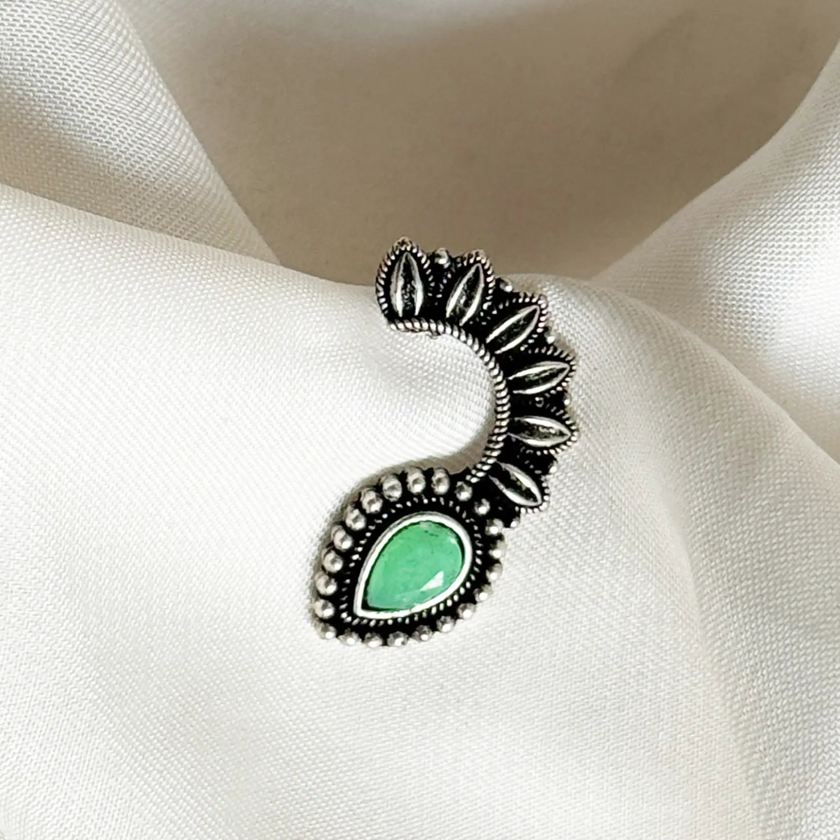 Antique Oxidized Nose cuff Article 101