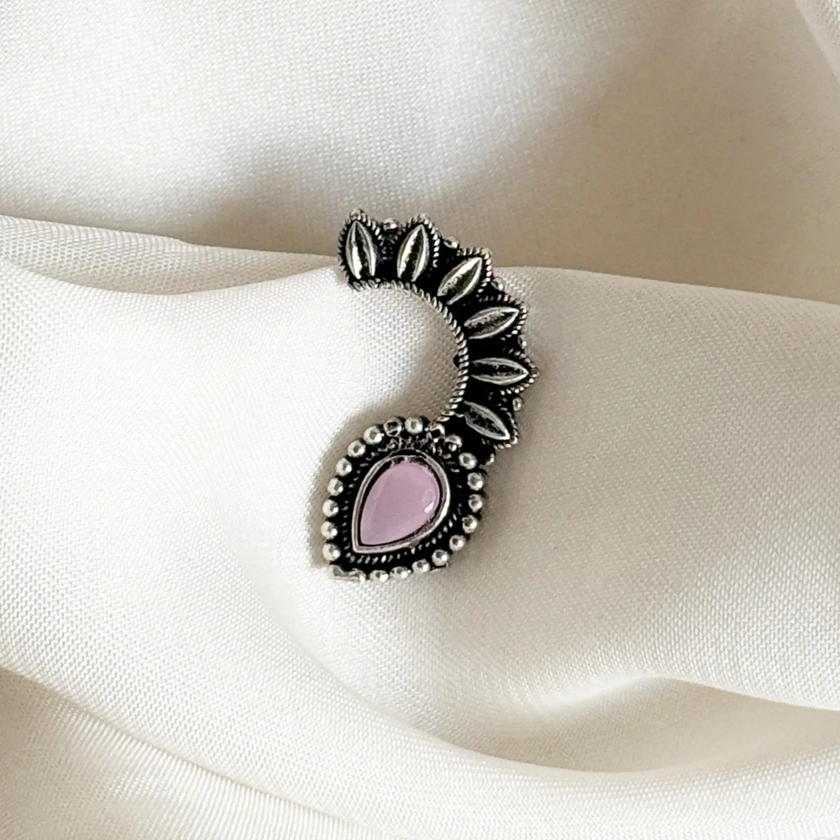 Antique Oxidized Nose cuff Article 102