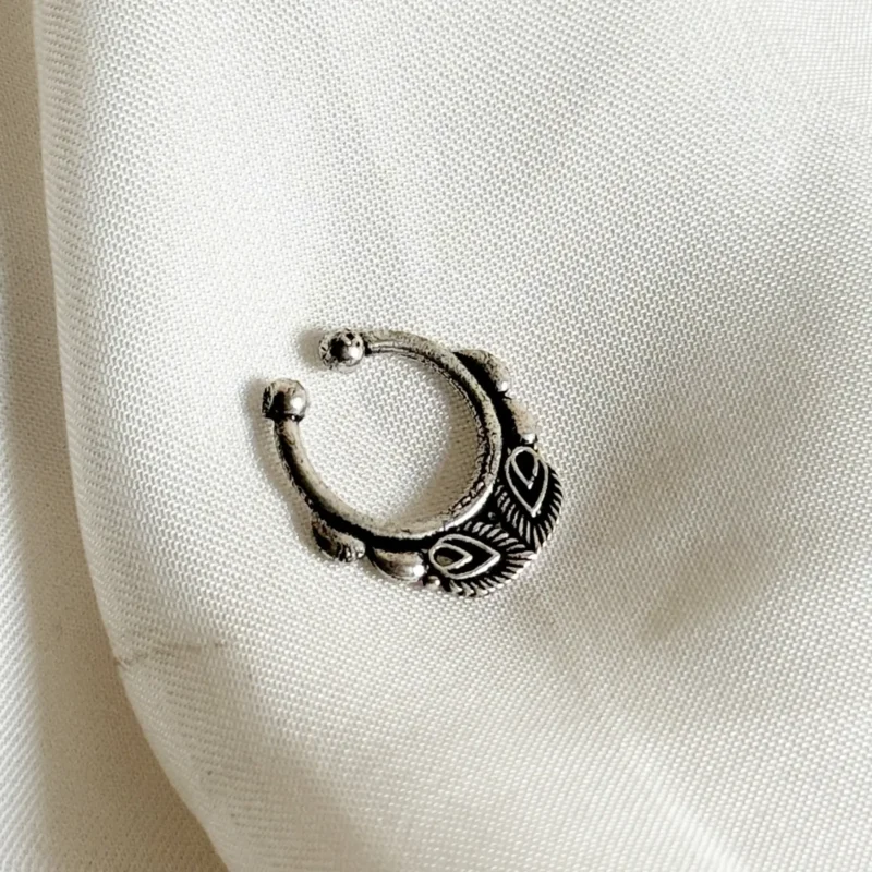 Antique Oxidized Nose cuff Article 103