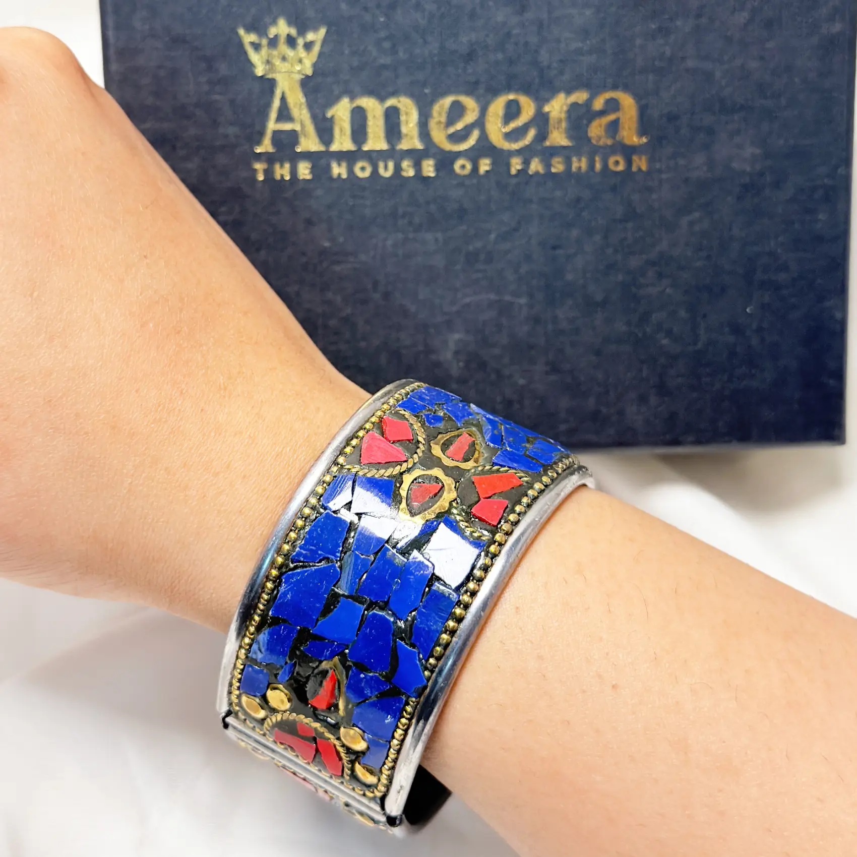 Nepali Mosaic Openable Bangle Article 2