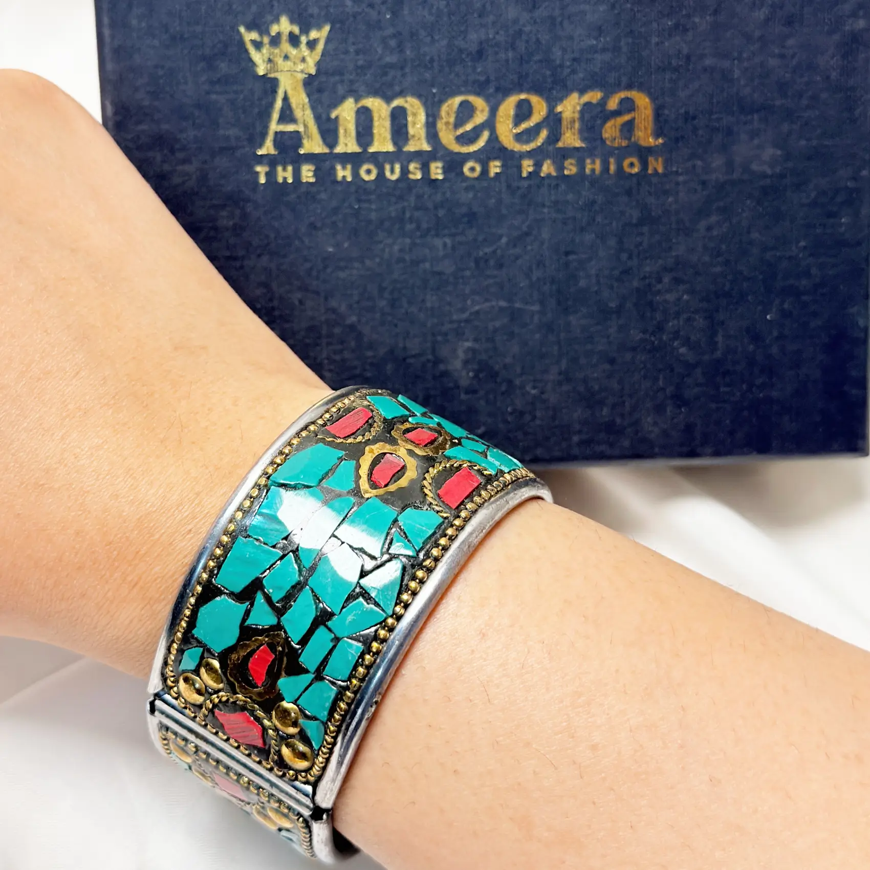 Nepali Mosaic Openable Bangle Article 7