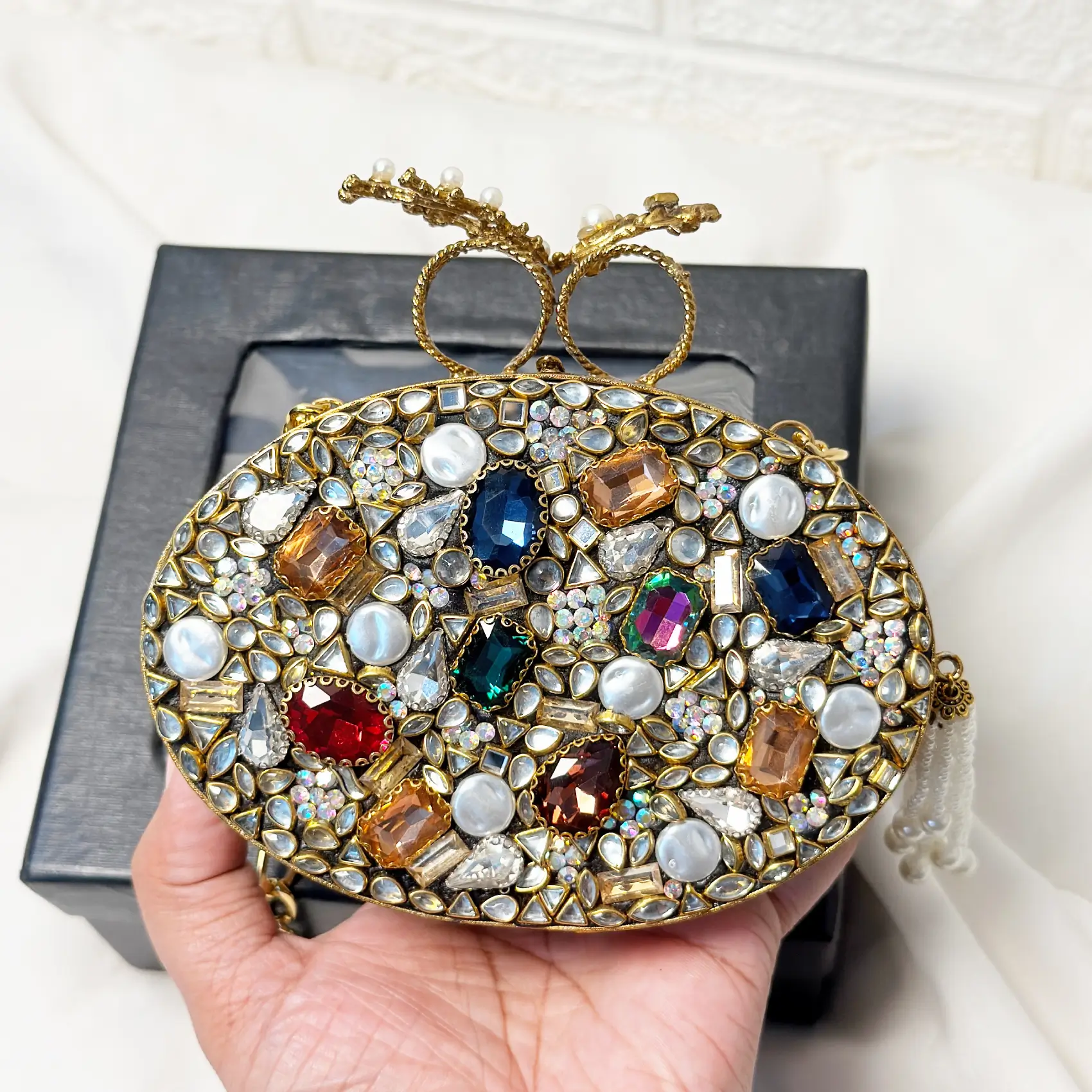 Turkish Kundan Clutch Article 2