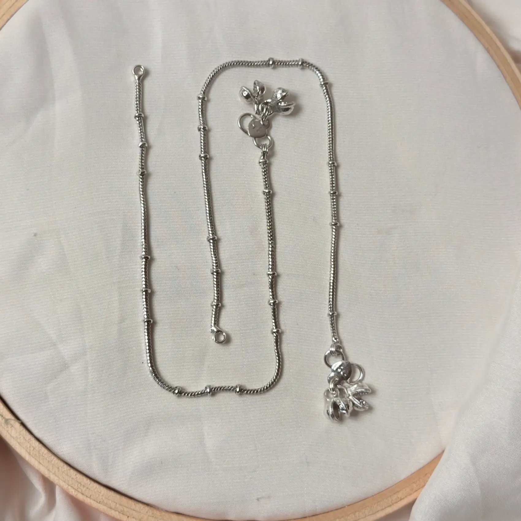 Antique Oxidized Rajhistani Pazeb Article 12