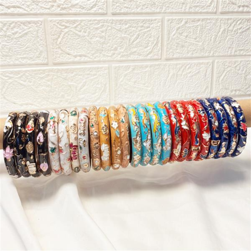 Antique Meena Bangle