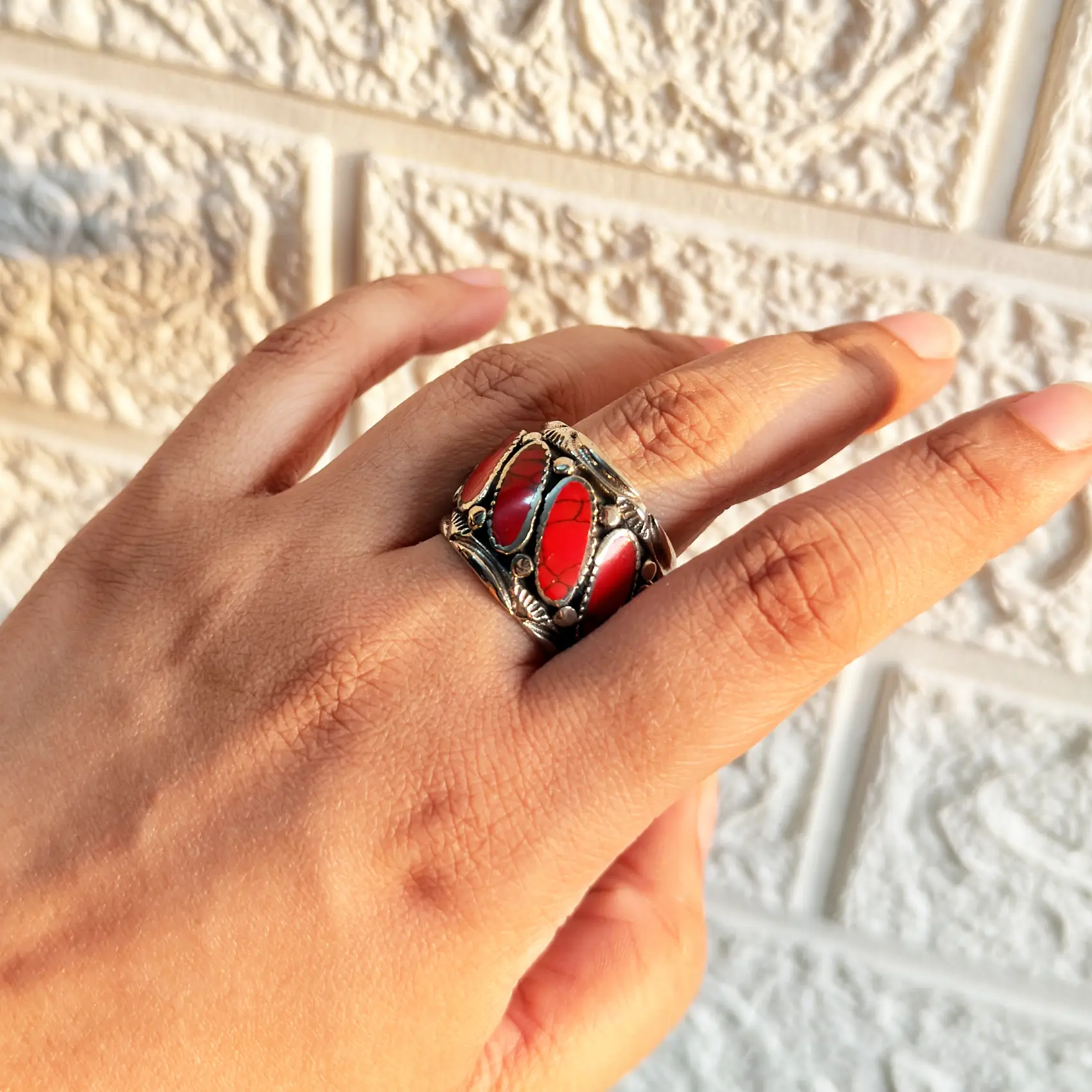 Handmade Vintage Afghan Ring Article 3