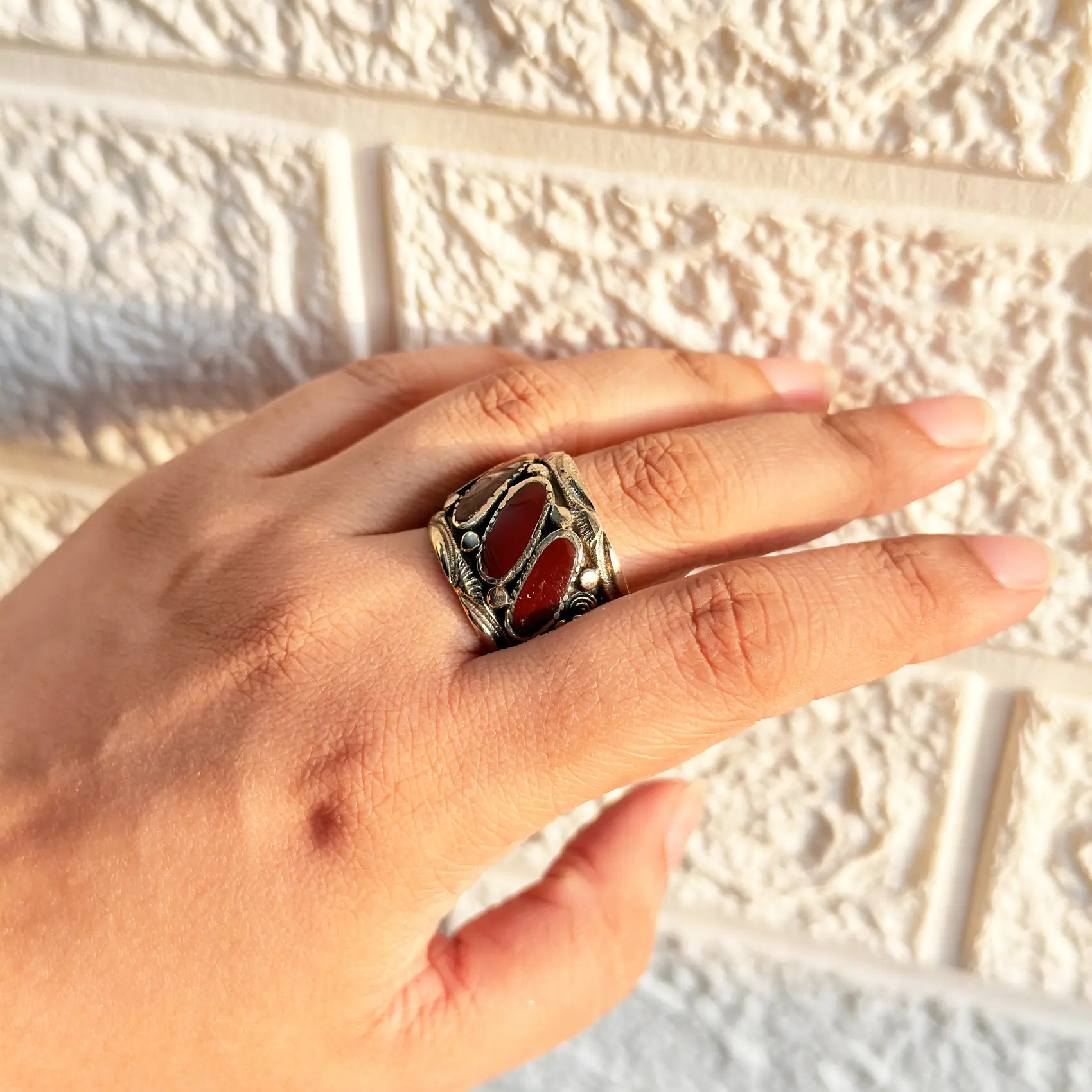 Handmade Vintage Afghan Ring Article 1