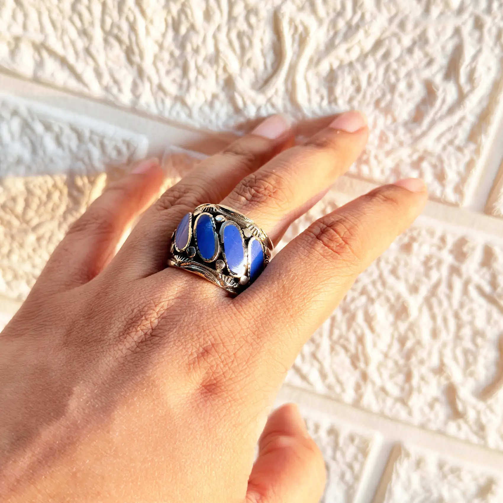 Handmade Vintage Afghan Ring Article 2