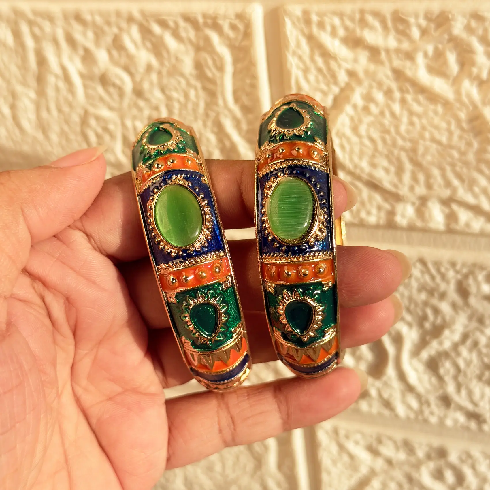 Antique Meena Stones Bangle Article 50