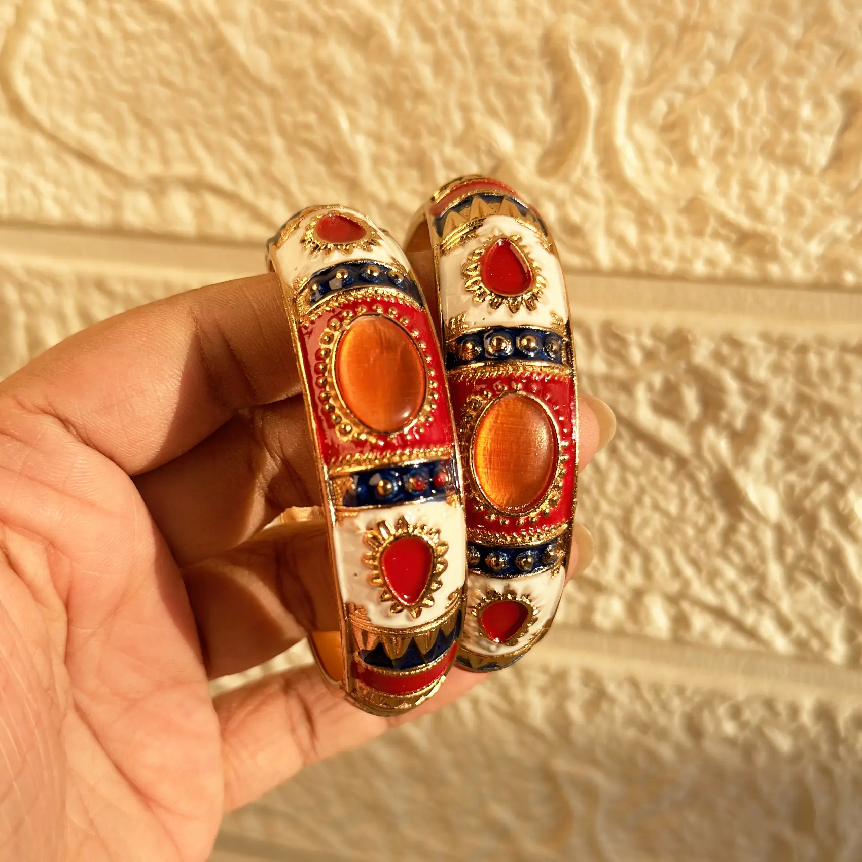 Antique Meena Stones Bangle Article 53