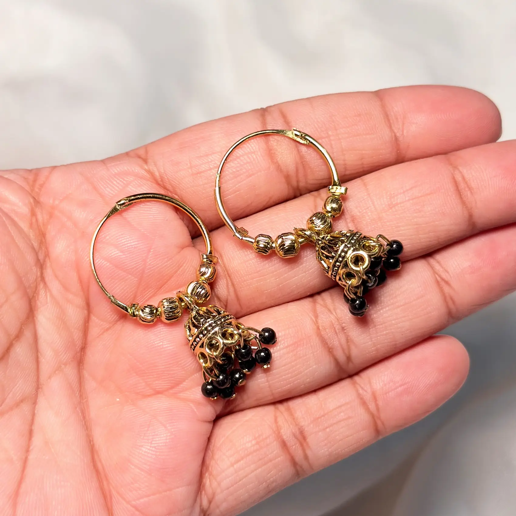 Gold Plated Hoop Earrings Article 1