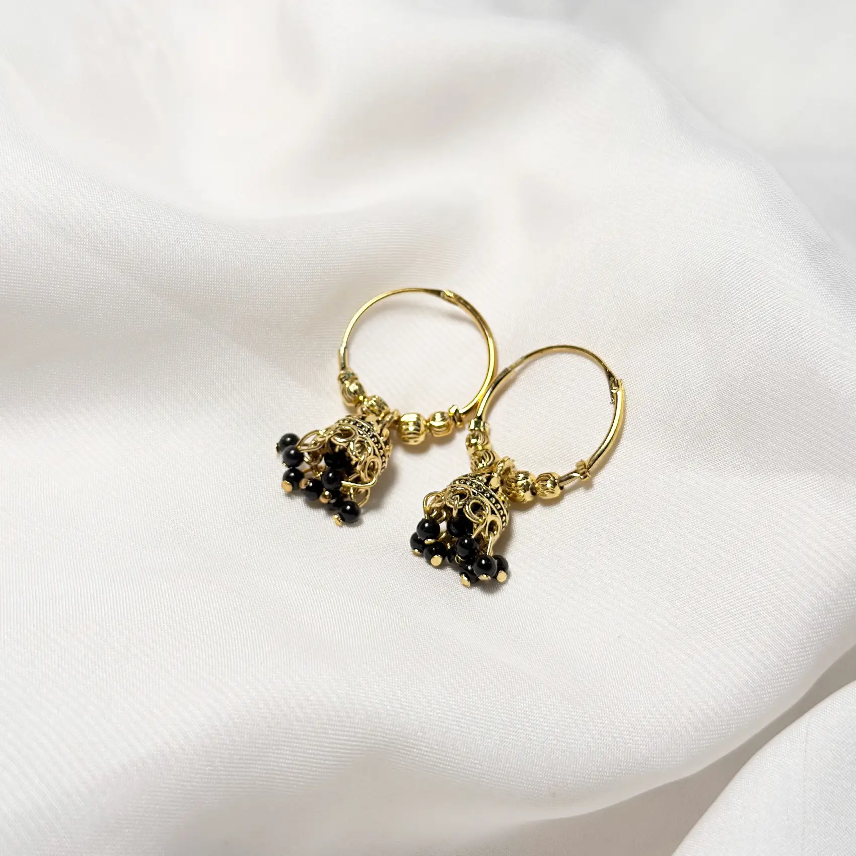 Gold Plated Hoop Earrings Article 1 - Image 3
