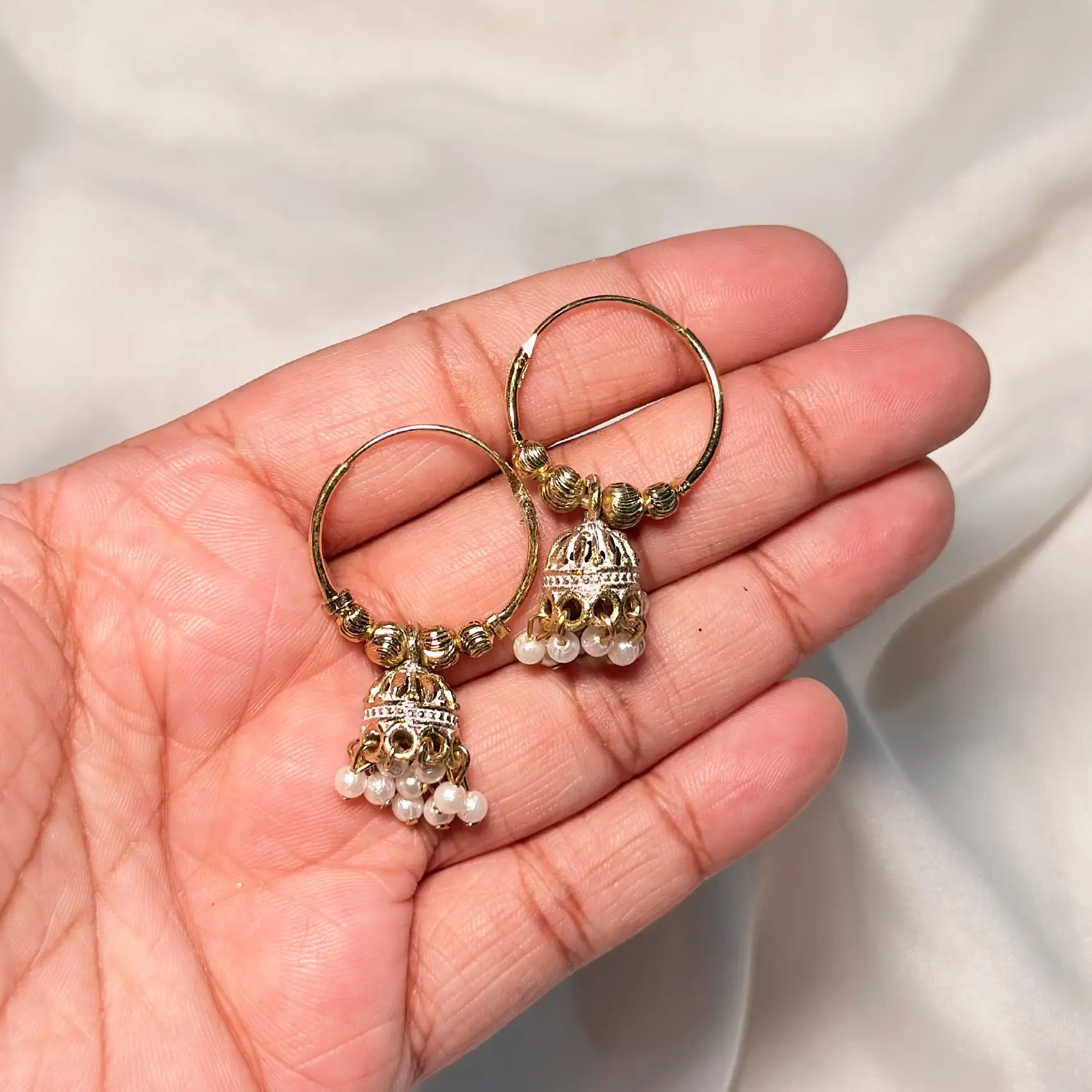 Gold Plated Hoop Earrings Article 2