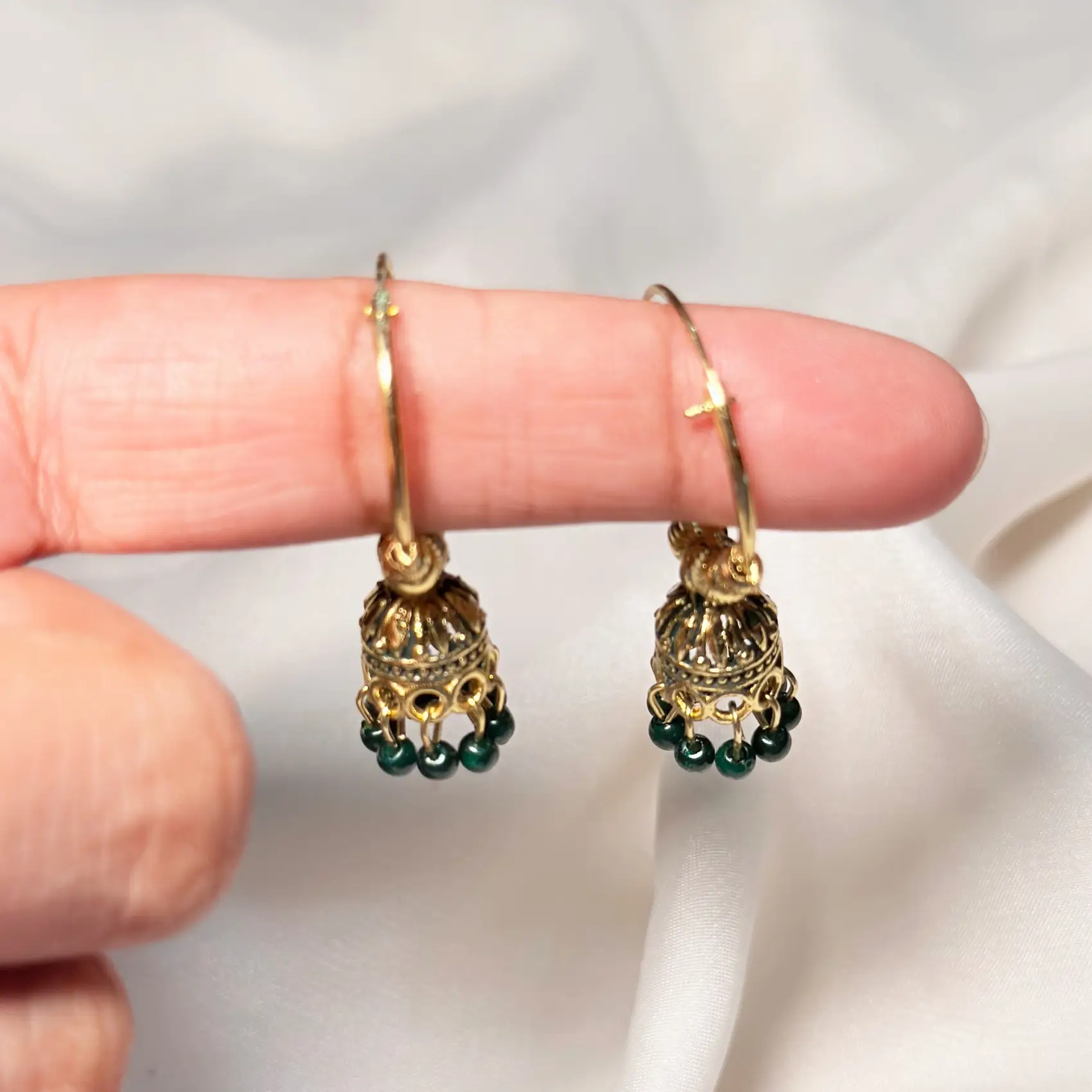 Gold Plated Hoop Earrings Article 3